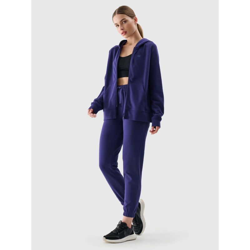 Women's zip-up hooded sweatshirt 4F 4FWMM00TSWSF1763-31S *Kategoria tymczasowa Your Sports Performance