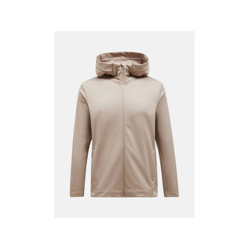 Peak Performance M Rider Tech Zip Hoodie Beige Import z PMSport Your Sports Performance