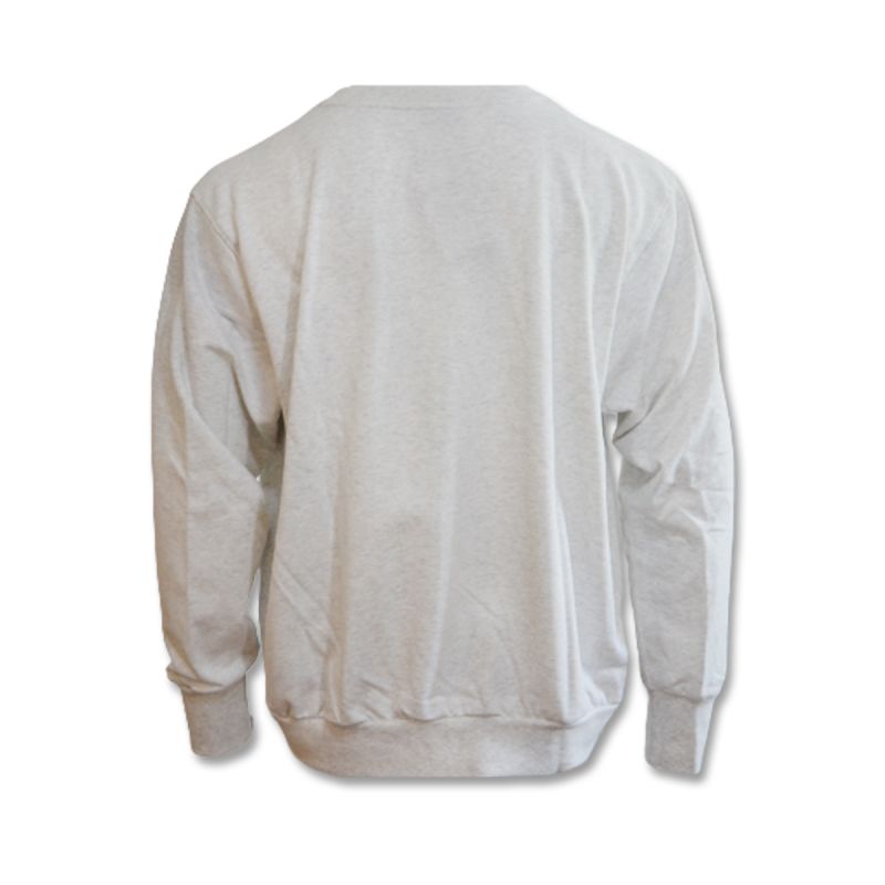 Nike Standard Issue Crew Sweatshirt Birch Basketball Heather/Pale Ivory - DA6741-051 Nike