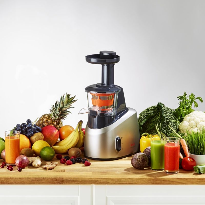 Tefal ZC255B slow juicer (200W; silver) AGD - Produkty/Wyciskarki wolnoobrotowe Your Sports Performance