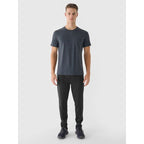 Men's quick-drying regular training T-shirt 4F 4FWAW24TFTSM1003-22M 4f