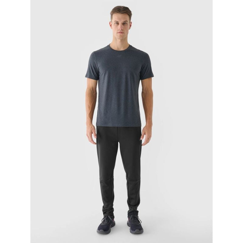 Men's quick-drying regular training T-shirt 4F 4FWAW24TFTSM1003-22M 4f