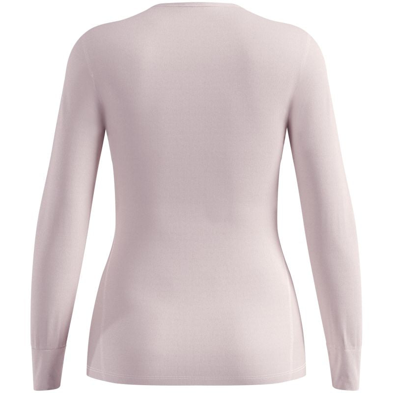 Women's long-sleeve thermal shirt Odlo ACTIVE WARM BL TOP crew neck l/s, pink