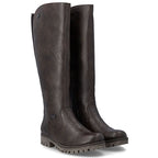 Rieker 78554-25 waterproof, insulated, brown rubber boots
