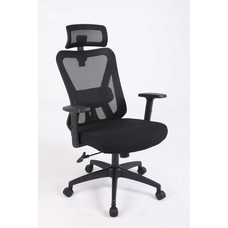 Ergonomic office chair ACTIVEJET T5 black Fotele/Fotele biurowe Your Sports Performance