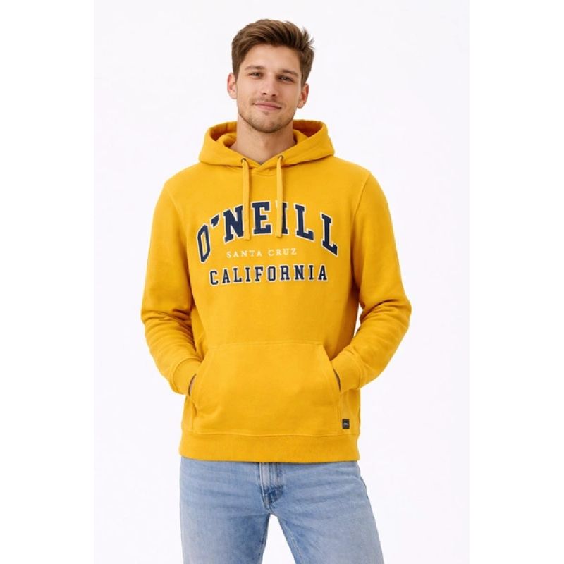 O'neill men's sports hoodie kangaroo Surf yellow fashionable To be categorized Your Sports Performance