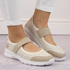 Comfortable Rieker W RKR575A openwork shoes, beige Footwear/Lifestyle/Rieker Your Sports Performance