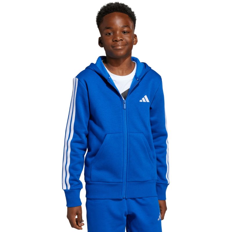 adidas Essentials Full-Zip Hoodie for Kids Blue JY4977 In preparation Adidas