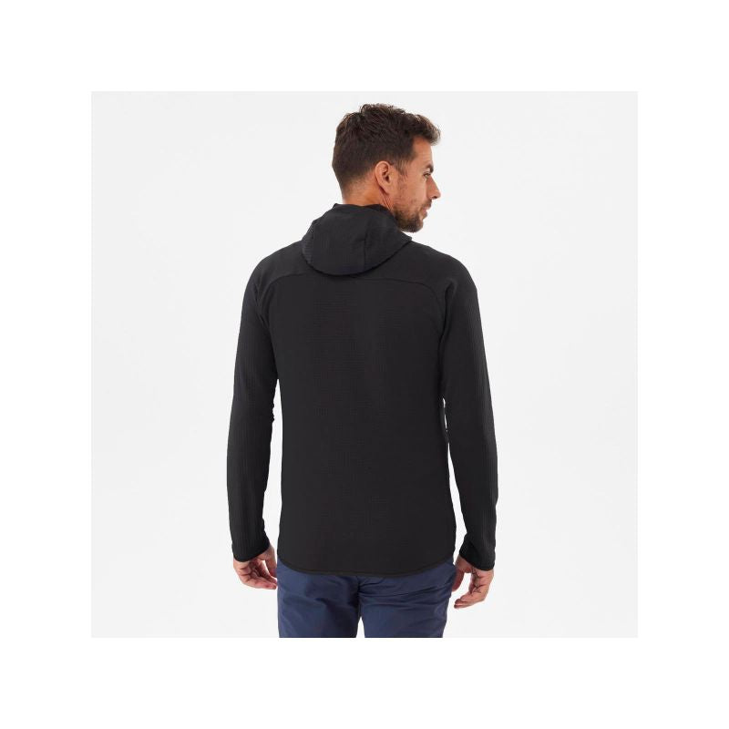 MILLET M Fusion Grid Hoodie Jacket Black