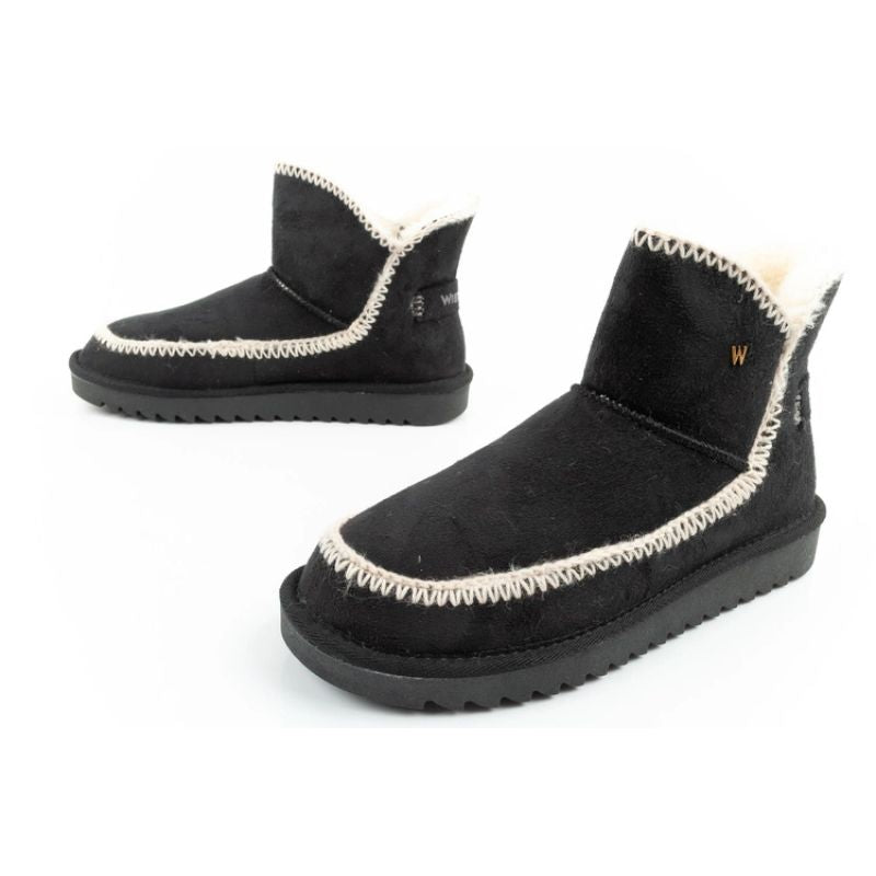 Wrangler Elsa winter boots ankle boots insulated comfortable fashionable black Wrangler