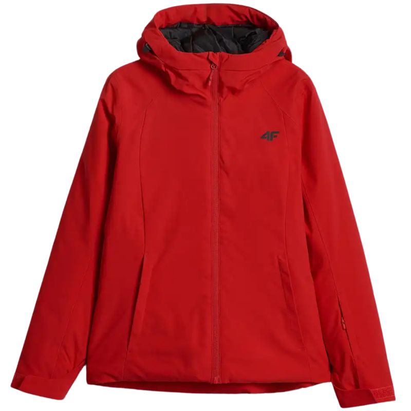 Women’s 4F F1221 Ski Jacket, Red 4FWAW26TTJAF1221 62S