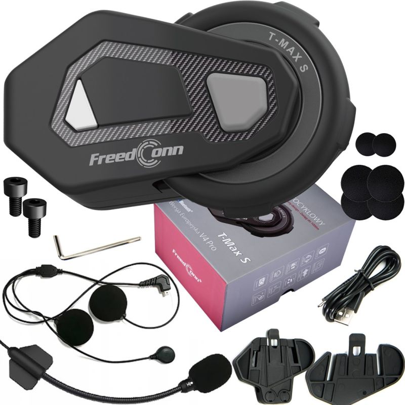FreedConn T-Max S V4 Pro Single motorcycle intercom In preparation Your Sports Performance
