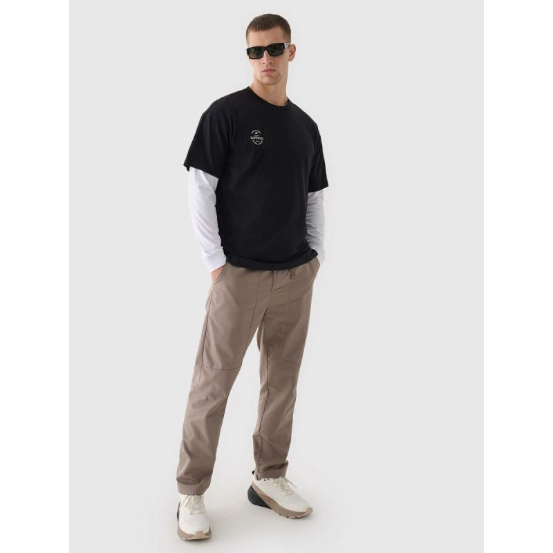 Smooth unisex oversize T-shirt 4F 4FRAW24TTSHU2672-20S *Kategoria tymczasowa Your Sports Performance