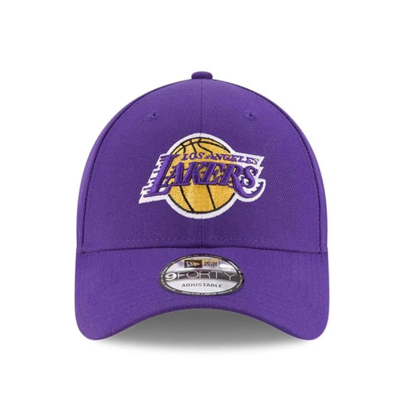 New Era 9FORTY Youth LA Los Angeles Lakers The League Purple Cap - 11405635 New Era