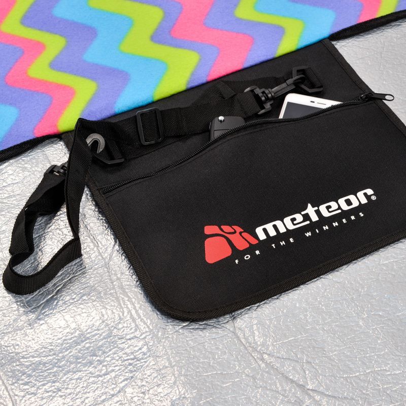 METEOR PICNIC BLANKET 200x200 cm XXL zigzags multicolor To be categorized Your Sports Performance