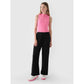 Women's slim ribbed knit top 4F 4FRAW24TSLEF182-54S *Kategoria tymczasowa Your Sports Performance