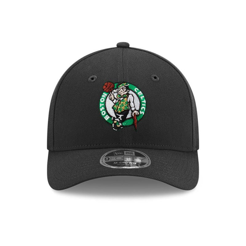 New Era 9FORTY Boston Celtics NBA Team M-Crown Black Snapback Cap - 60755489 Odzież/Czapki/Czapki z daszkiem Your Sports Performance