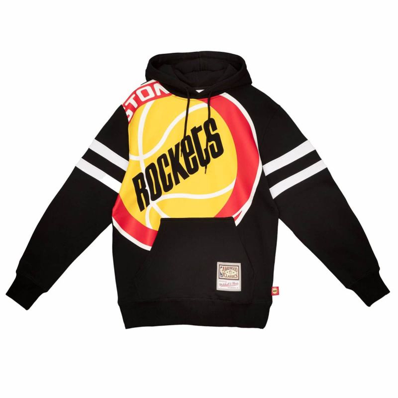 Mitchell & Ness NBA Houston Rockets Hoodie Black Odzież/Odzież na co dzień Your Sports Performance