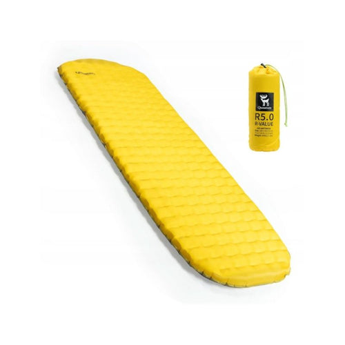Qunature self-inflating mattress yellow M 182x54x8cm Qunature/Akcesoria Turystyczne/Materac Your Sports Performance