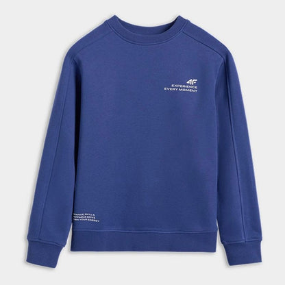 Boy's sweatshirt without zipper and hood 4F 4FJRAW25TSWSM2413-31S 4f