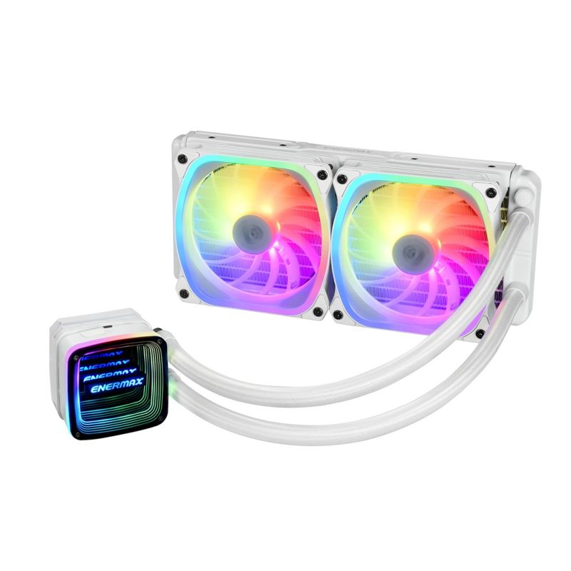 Enermax Aquafusion ADV 240mm RGB Liquid CPU Cooler White Chłodzenie/Chłodzenie CPU Your Sports Performance
