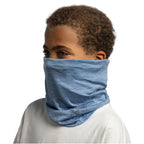 BUFF MERINO LIGHTWEIGHT SOLID LAKE BLUE Kids’ Bandana