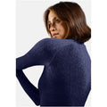 Long-Sleeve Thermal Underwear Odlo BL TOP turtle neck l/s half zip PERFORMANCE WARM BLACKCOMB blue