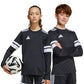 adidas Squadra 25 Long Sleeve Jersey for Kids Black and White JJ0047 In preparation Adidas