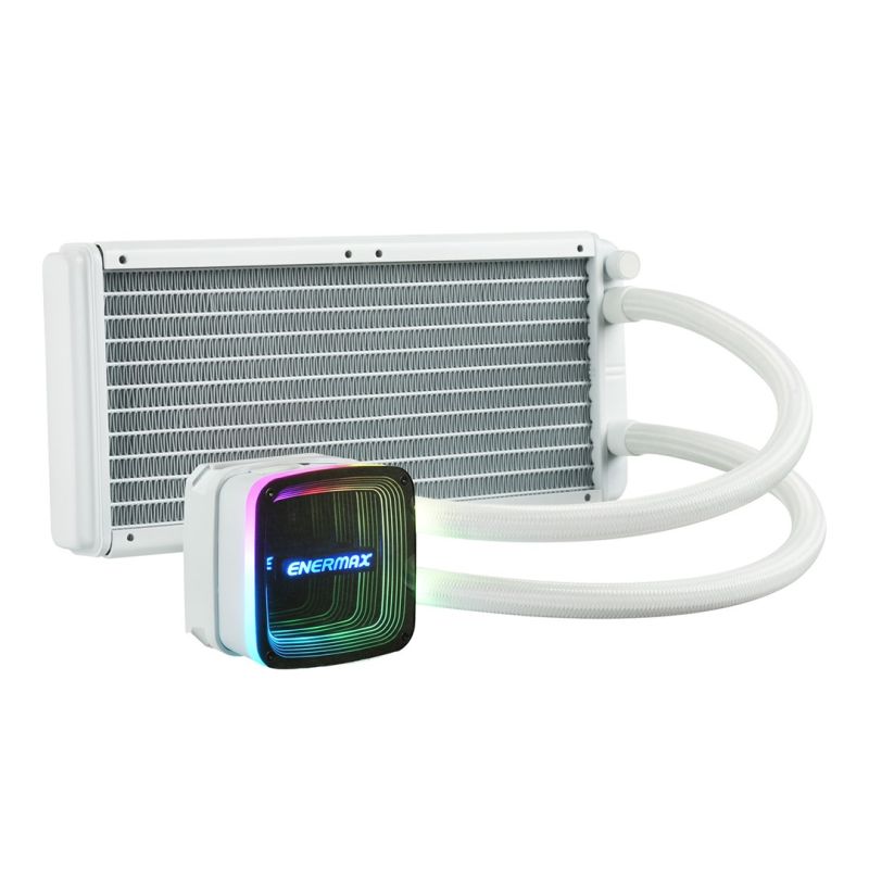 Enermax Aquafusion ADV 240mm RGB Liquid CPU Cooler White Chłodzenie/Chłodzenie CPU Your Sports Performance