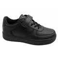 Levi's Union SE black youth sports shoes with velcro