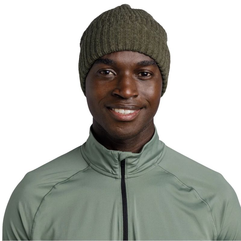 Buff Renso Knitted Fleece Hat Beanie 1323363131000 Clothing/Ski/Buff Your Sports Performance