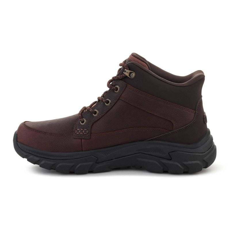SKECHERS SLIP-INS WATERPROOF RELAXED FIT: RESPECTED 2.0 - ORSON 205652-RDBR