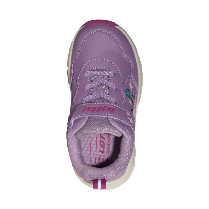 Lotto Fulmine K children's shoes purple-pink 2601410K 4840