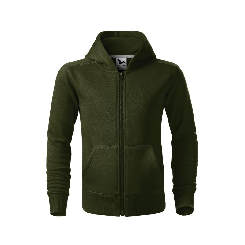 Children's Trendy Zipper Sweatshirt (military) In preparation Your Sports Performance