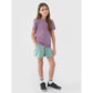 Regular plain girls' T-shirt 4F 4FJWSS25TTSHF2177-51S *Kategoria tymczasowa Your Sports Performance