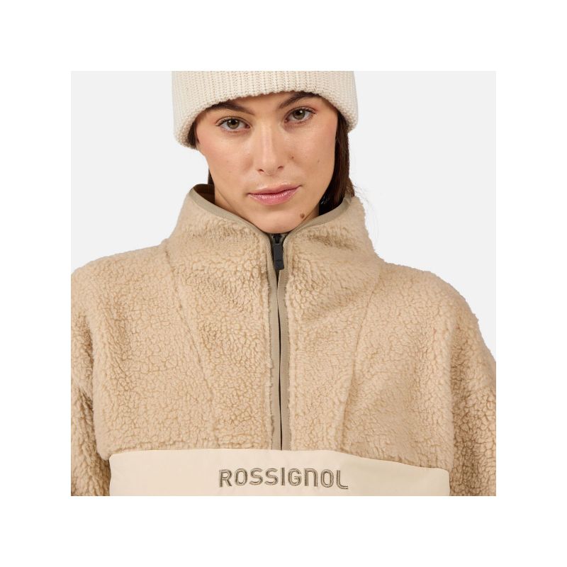 ROSSIGNOL W ALLTRACK HZ FLEECE women's sweatshirt gray
