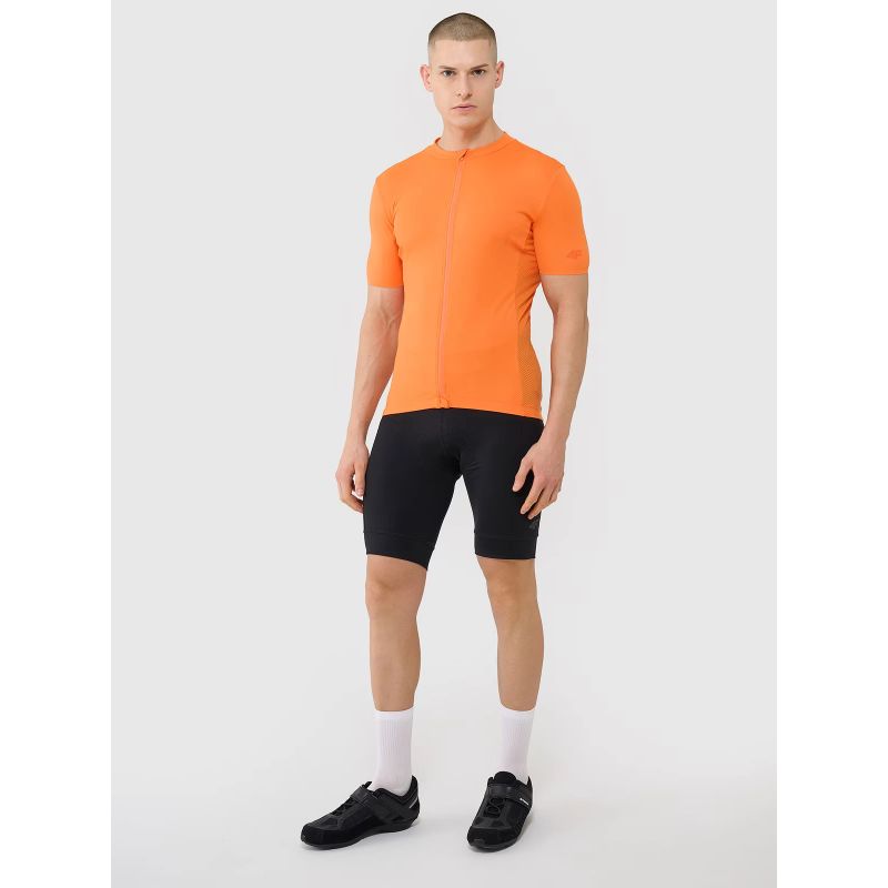 Men's cycling jersey with a zipper 4F 4FWSS25TFTSM1285-70S *Kategoria tymczasowa Your Sports Performance