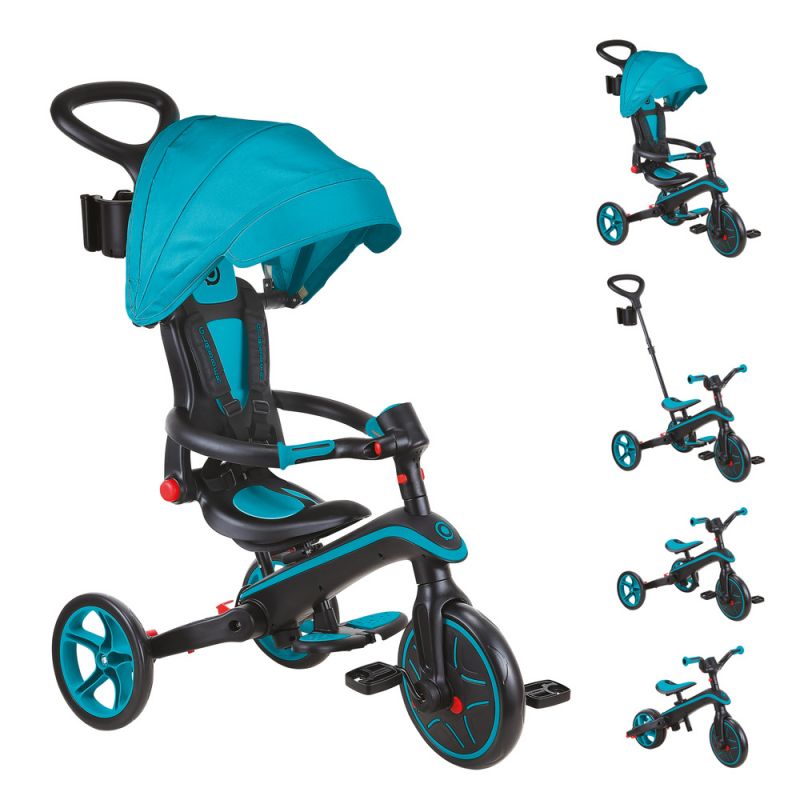 Globber Explorer Trike Foldable 4in1 bike 732-105 Accessories/Bicycle/Rowery Your Sports Performance