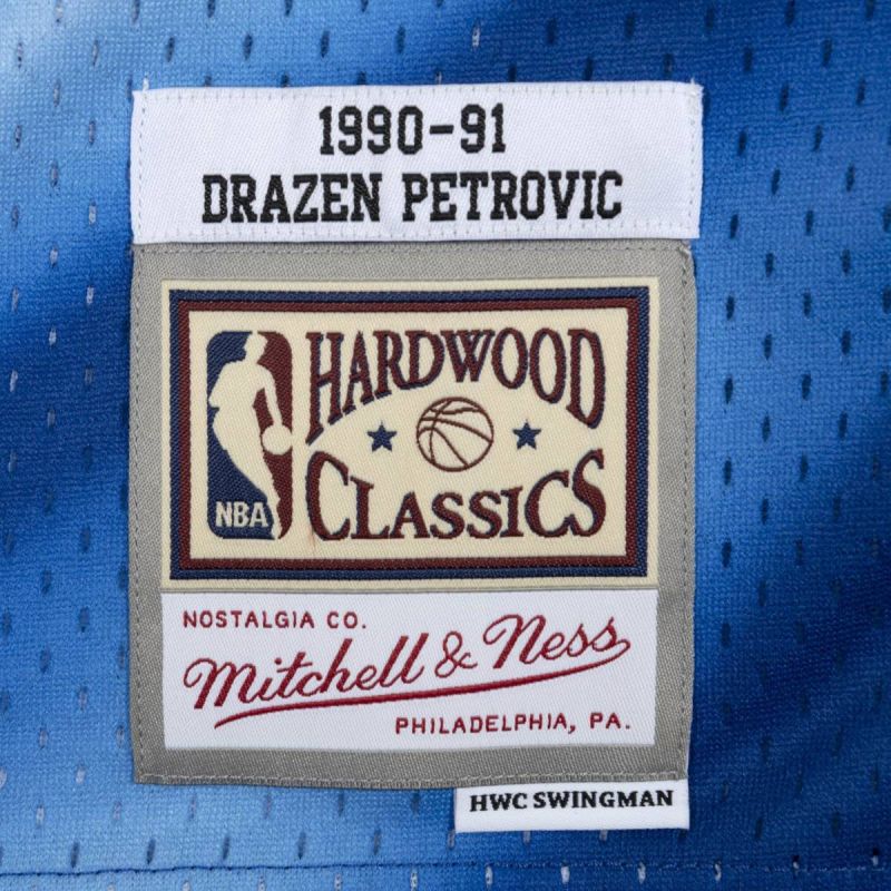 Mitchell & Ness Swingman Jersey NBA New Jersey Nets Drazen Petrović - SMJYSB19031-NJNPTRY90DPE Koszulki NBA Your Sports Performance