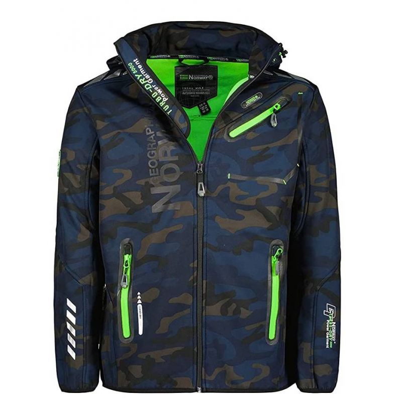 Geographical Norway Royaute M jacket WU1057H-GN-NAVY-GREEN Clothing/Outdoor/Geographical Norway Your Sports Performance