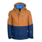 Trollkids Kids Hallingdal Jacket Outdoor Children's Winter Jacket, Orange/Blue (226-805)