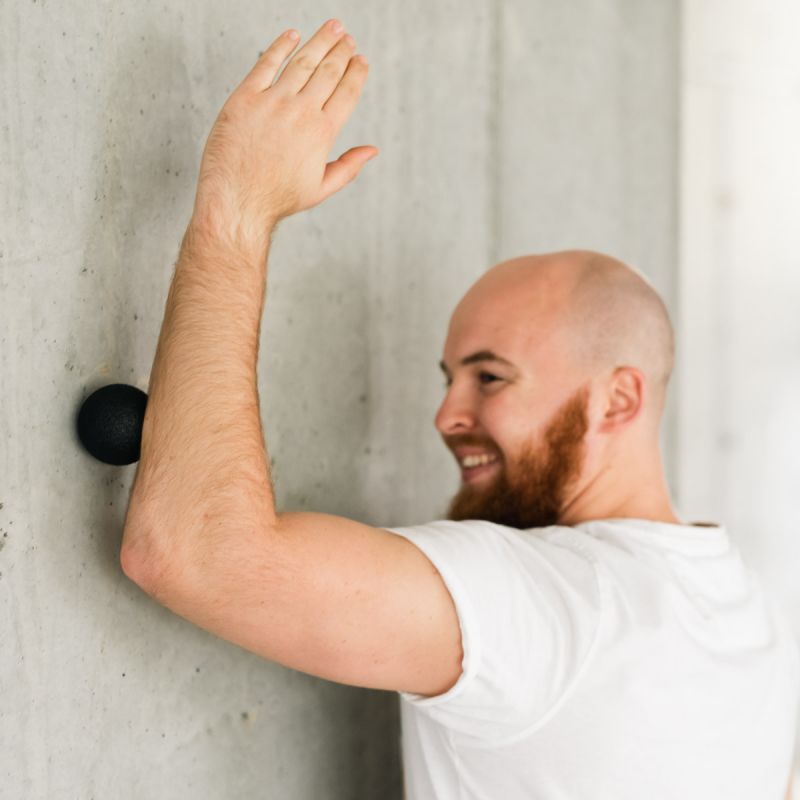 Single massage ball HMS BLM01 6CM Accessories/Training equipment Your Sports Performance