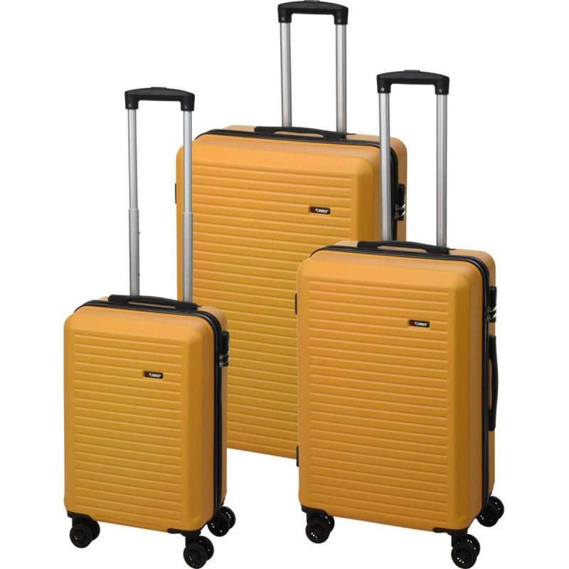 SET OF 3 SUITCASE 20/24/28 INCHES PROWORLD HONEY Accessories Your Sports Performance