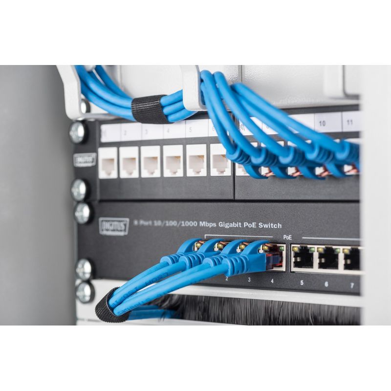 Digitus 10-inch 8-Port Gigabit Ethernet PoE Switch Komunikacja i łączność/Switch-e Your Sports Performance