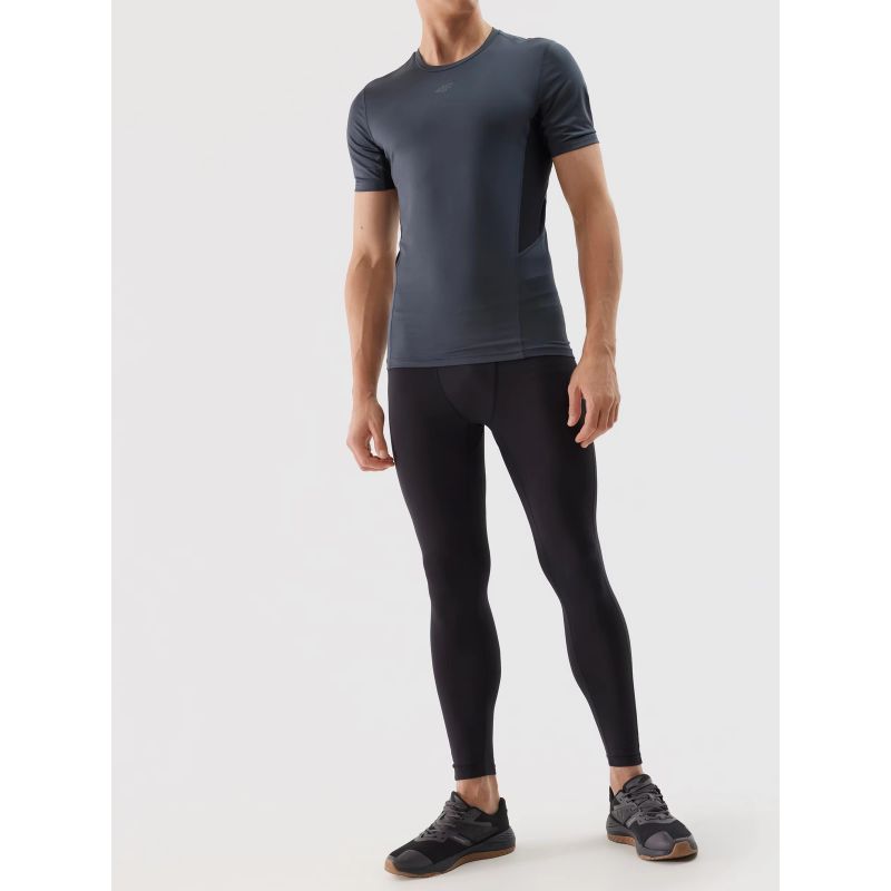 Men's quick-drying training leggings 4F 4FWSS24TFTIM227-20S *Kategoria tymczasowa Your Sports Performance