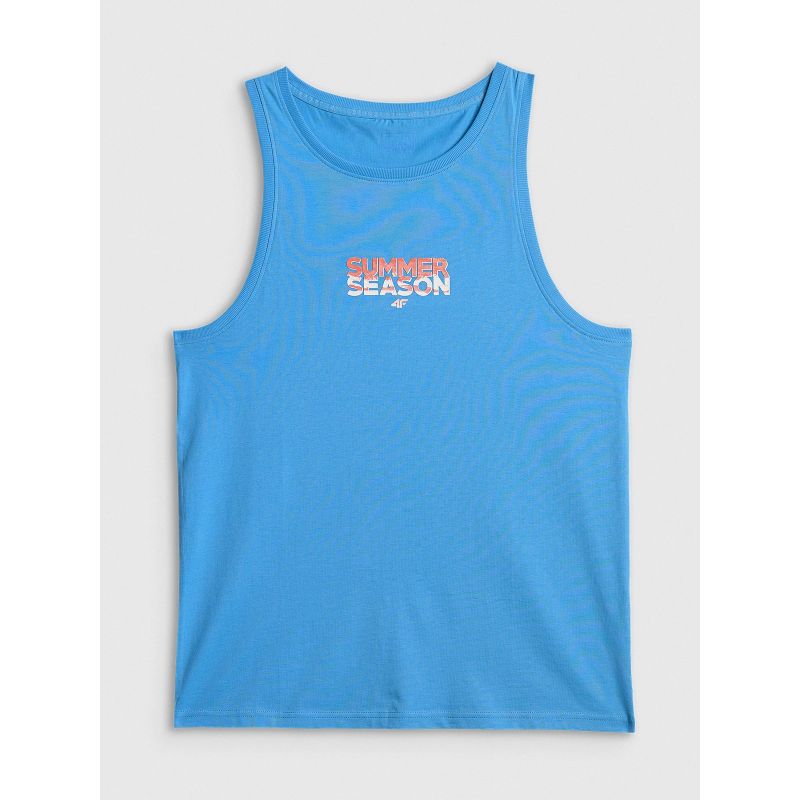 Men's sleeveless shirt 4F 4FWSS26TSLEM249-33S 4f