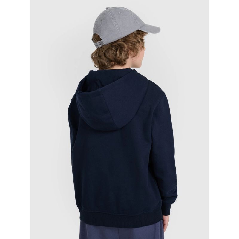 Boy's zip-up hooded sweatshirt 4F 4FJRMM00TSWSM2481-31S *Kategoria tymczasowa Your Sports Performance
