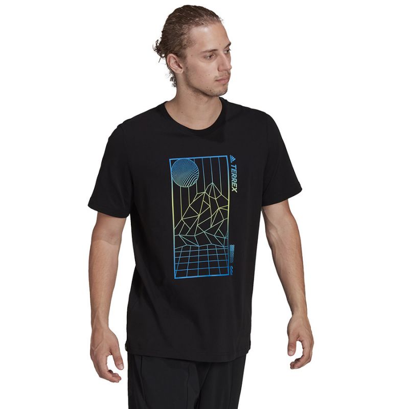 Adidas Terrex Mountain Fun Graphic Tee M H50930 Clothing/Outdoor/T-shirts with short sleeves/adidas Adidas