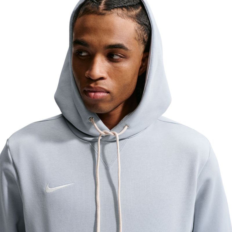 Nike Dri-FIT Standard Issue Pull Over Hoodie Light Gray FD7734 012