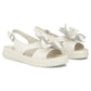 Women's beige leather wedge sandals Filippo DS6965